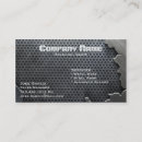 Search for blank metal business cards Aluminum