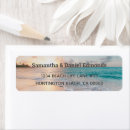 Search for coastal return address labels Tropical