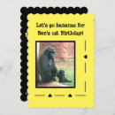 Search for gorilla birthday invitations Ape