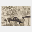 Search for movie wrapping paper Vintage