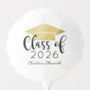 Search for graduation balloons Modern elegant typography