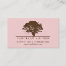 Search for oak business cards arborist