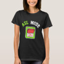 Search for american sign language tshirts Awareness