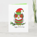 Search for owl christmas cards Cute