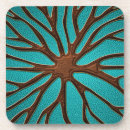 Search for faux leather coasters Floral
