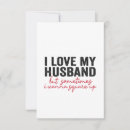 Search for i love my husband cards Wife