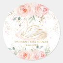 Search for pink princess baby shower stickers Blush pink floral