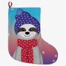 Search for cute christmas stockings Sloth