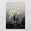 Search for gold foil engagement party invitations Elegant