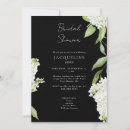 Search for black and white shower wedding invitations Elegant