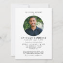 Search for funeral invitations Memorial service