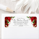 Search for rose return address labels Red roses