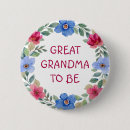 Search for great grandma buttons Baby shower