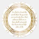 Search for gods love bible verses stickers John 3 16