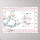 Search for alice in wonderland posters Baby shower