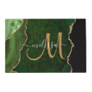 Search for monogram placemats Elegant
