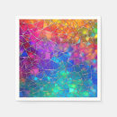 Search for stained glass napkins Colorful