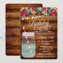 Search for bbq birthday invitations Rustic