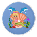 Search for mermaid knobs and pulls Under the sea
