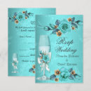 Search for teal blue wedding invitations Flowers