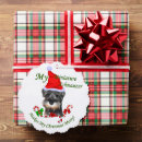 Search for miniature schnauzer christmas cards Santa
