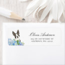 Search for boston terrier return address labels Dog