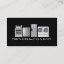 Search for appliance business cards Maintenance