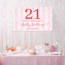 Search for 21st birthday party signs Modern