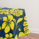 Search for luau tablecloths Hawaiian