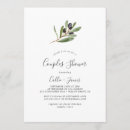 Search for greek bridal shower invitations Simple boho greenery