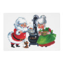 Search for christmas paper placemats retro