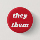 Search for they them their pronouns buttons Trans