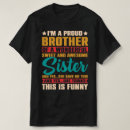 Search for funny sister in law tshirts Brother