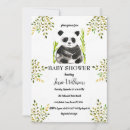 Search for panda bear baby shower invitations adorable