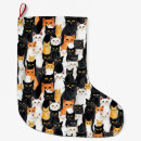 Search for orange cat christmas stockings Pets