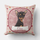 Search for black and tan pillows Dog lover