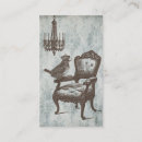 Search for chandelier business cards French