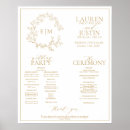 Search for wedding programs Order of service