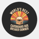 Search for cardboard stickers Recycling