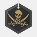 Search for pirate ornaments Skull and crossbones