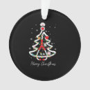 Search for nurse practitioner ornaments Santa