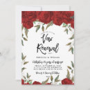Search for red rose invitations Typography