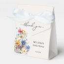 Search for bridal shower favor boxes Wildflowers