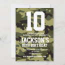 Search for kids army invitations Paintball party