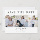Search for collage save the date postcards Modern elegant