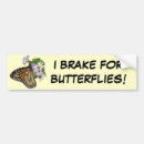 Search for butterflies bumper stickers insects