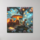 Search for fairy canvas prints Mushroom