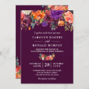 Search for plum wedding invitations Watercolor