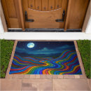Search for psychedelic trippy doormats Rainbow