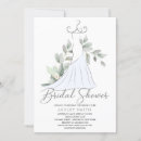 Search for dress bridal shower invitations Country barn feminine minimal